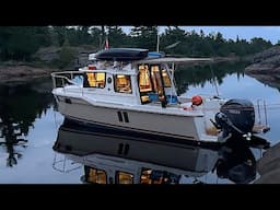 Conquering our Fears- Bad Weather and Good Fishing on our Ranger Tug - Ep 56