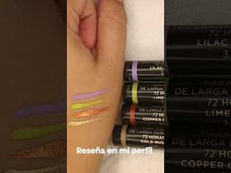 SWATCH DELINEADORES POWER STAY COLOR 72 HRS DE DURACIÓN #avon #makeup #avonargentina #maquillaje