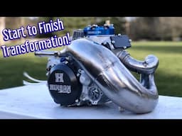 Epic Timelapse of a YZ250 Two Stroke Engine Build!