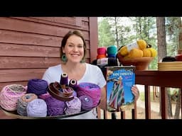 Yarn giveaway!  Win a kit to make an Artisan Market Basket from Crochet Southwest Spirit