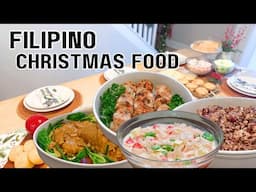 Ultimate Noche Buena Spread: Filipino Christmas Food, Kare Kare, Sisig, Lechon Belly & Desserts!