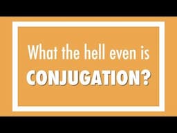 Conjugation: What the hell even is it?!