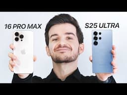 Samsung S25 Ultra vs iPhone 16 Pro Max - ULTIMATE Camera Review!