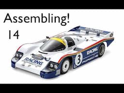 Best Tamiya 2024 1/10 RC Porsche 956 assembling, part 14. interiors MkII.