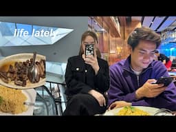 vlog: life lately, dates w/jai, morning routine | Andrea Angeles