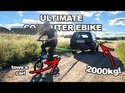 The ULTIMATE commuter's FOLDING ebike gets ridden hard! - DYU C2