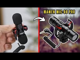 MICROFONE DUPLO PARA CAMERAS, MAMEN MIC 08 PRO - UNBOXING E TESTE.