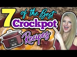 7⭐Best⭐ CROCKPOT RECIPES You NEED in your LIFE! | Easy SLOW COOKER RECIPES you will LOVE!