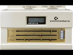 Commodore Programmable Electronic Thermostat - Was it Jack Tramiel's Commodore?