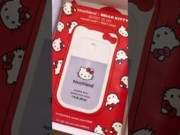 Hello Kitty X Touchland SO CUTE!!❤️🍓 Oct 16! Is it on your list? XO #Trendmood #hellokitty #Sanrio