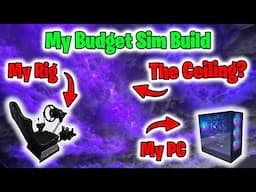 My Budget Sim racing Build 2024 -  Full Gaming Room Tour #gaming #simracing