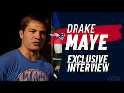 EXCLUSIVE: Drake Maye: 'Excited' for hard-coaching from Mike Vrabel and Josh McDaniels