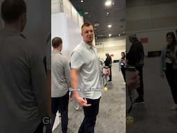 Gronk almost 6’7” ha ha ha #shorts #football #nfl #highlights #gronk #patriots #67 #superbowl