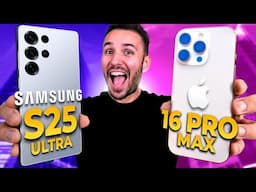 iPhone 16 Pro Max Vs Galaxy S25 Ultra: ¡La Humillación!