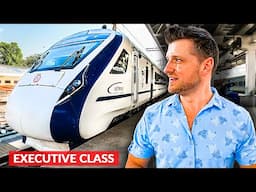 I Ride India's Most Luxurious High Speed Train Vande Bharat Express