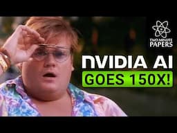 NVIDIA's New AI: 150x Faster Virtual Worlds!