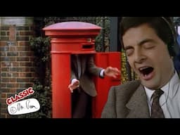 Post Box Problems | Mr Bean Funny Clips | Classic Mr Bean