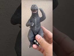 シェーするゴジラのソフビが面白い！ ムービーモンスターシリーズ躍動 #shorts #ゴジラ#godzilla