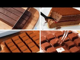 Satisfying Relaxing Video|🍩🍪🎂🍰Raw Chocolate Recipes|Asmr|Tiktok