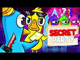 MY SECRET PARTY GOT OUT OF CONTROL! GOOSE GOOSE DUCK!