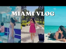 TRAVEL VLOG | Come with me to Miami 🏝️🛥️🇺🇸