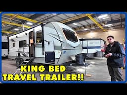 KING Bed Couples Travel Trailer! 2025 Keystone Cougar Half-Ton 22MLS