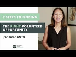 How to Find the RIGHT Volunteer Gig (For Retirees 50+)