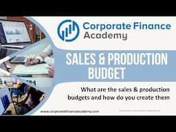 Sales and Production Budget