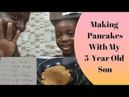 Ghanaian Pancake Tutorial With My 5-Year Old Son!