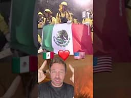 Mexico sends firefighters to help combat the Los Angeles fires in an act of solidarity 🇲🇽❤️🇺🇸