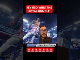 JEY USO WINS 2025 ROYAL RUMBLE - REACTION