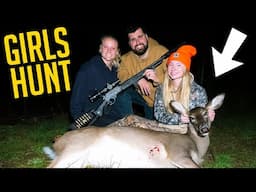 HER FIRST DOE EVER! *200 Yard Shot*