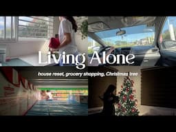 Living Alone in the Philippines: House reset, grocery vlog, building my christmas tree