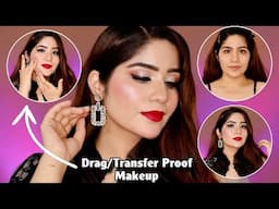 Step by Step ✅ Wedding Guest Makeup Tutorial || Drag Proof / Transfer Proof Makeup 😍