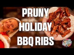 Pruny Holiday BBQ Ribs | My Shitty Little Kitchen with Stephanie Cmar