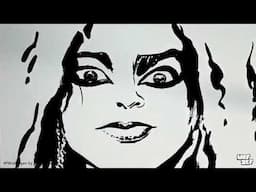 NINA HAGEN 2024 Draw Nina Hagen in 15 secondes