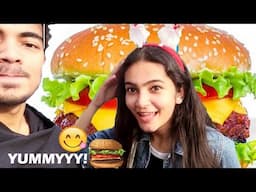 #ShrutiVlogs: I ate a BIG FAT BURGER!