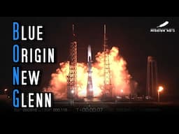 Blue Origin Get To Orbit On First Try With Their Massive New Glenn Rocket