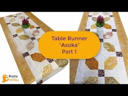 Table Runner Patchwork: Asoka