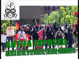 ANTIFA expose themselves as communists and SJW losers!