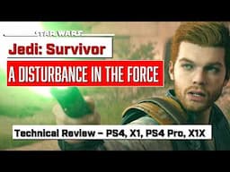 Star Wars Jedi: Survivor - PS4 vs Xbox One vs PS4 Pro vs Xbox One X vs PS5 - Last Generation Battle