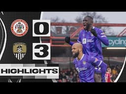 HIGHLIGHTS | ACCRINGTON STANLEY 0-3 NOTTS COUNTY