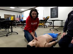 I learned what it takes to be an EMT and paramedic