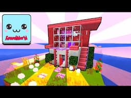 KawaiiWorld: How To Build An Easy Small PINK HOUSE Tutorial