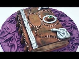 How to make a Halloween Book of Spells Cake 🧙‍♀️🐈‍⬛🎃 | Cake Decorating | Sugarella Sweets