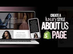 How To Create A Shopify About Us Page | FULL Step By Step Tutorial For Beginners