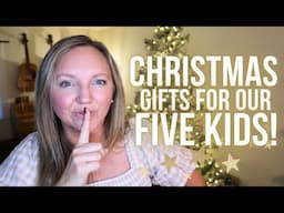 Shh!!! WHAT WE GOT OUR 5 KIDS FOR CHRISTMAS! || TODDLERS - TEENS, BOYS AND GIRLS