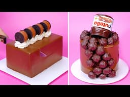 So Delicious Chocolate Cake Decorating Tutorials | So Yummy Rainbow Chocolate Cake Compilation