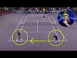 1000 IQ? Roger Federer "Genius Plays" That Show He Reads Minds!