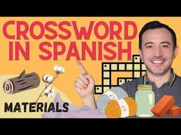 Live Crossword: MATERIALS